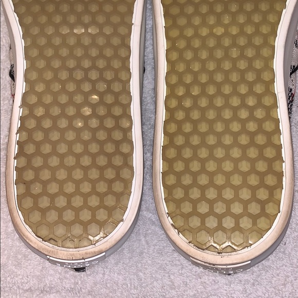 CELINE  Authentic Print Pattern Black Red Sneakers - Picture 14 of 15